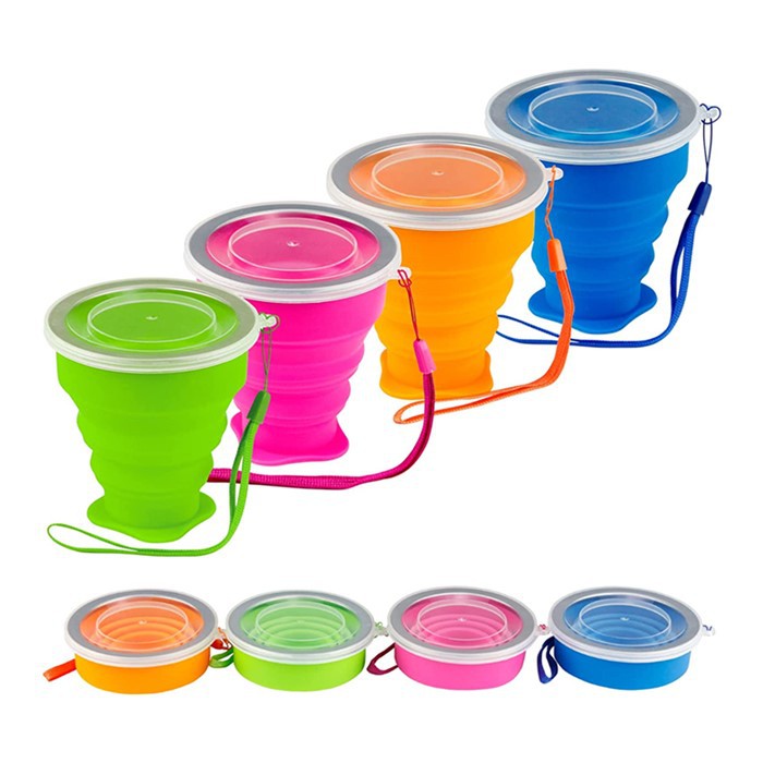 silicone folding water cup silicone folding water cup